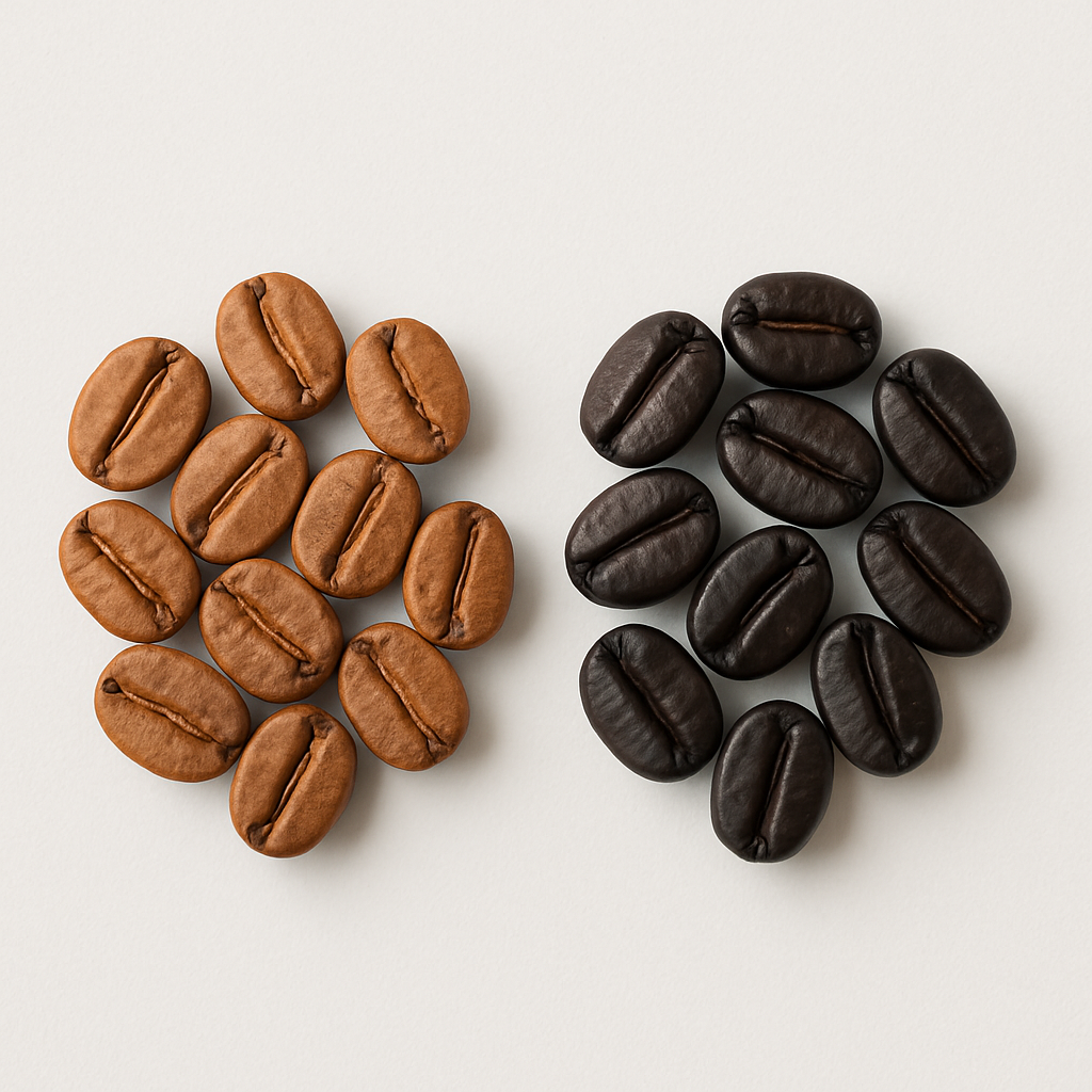 Light Roast vs Dark Roast – Key Differences in Flavour and Caffeine