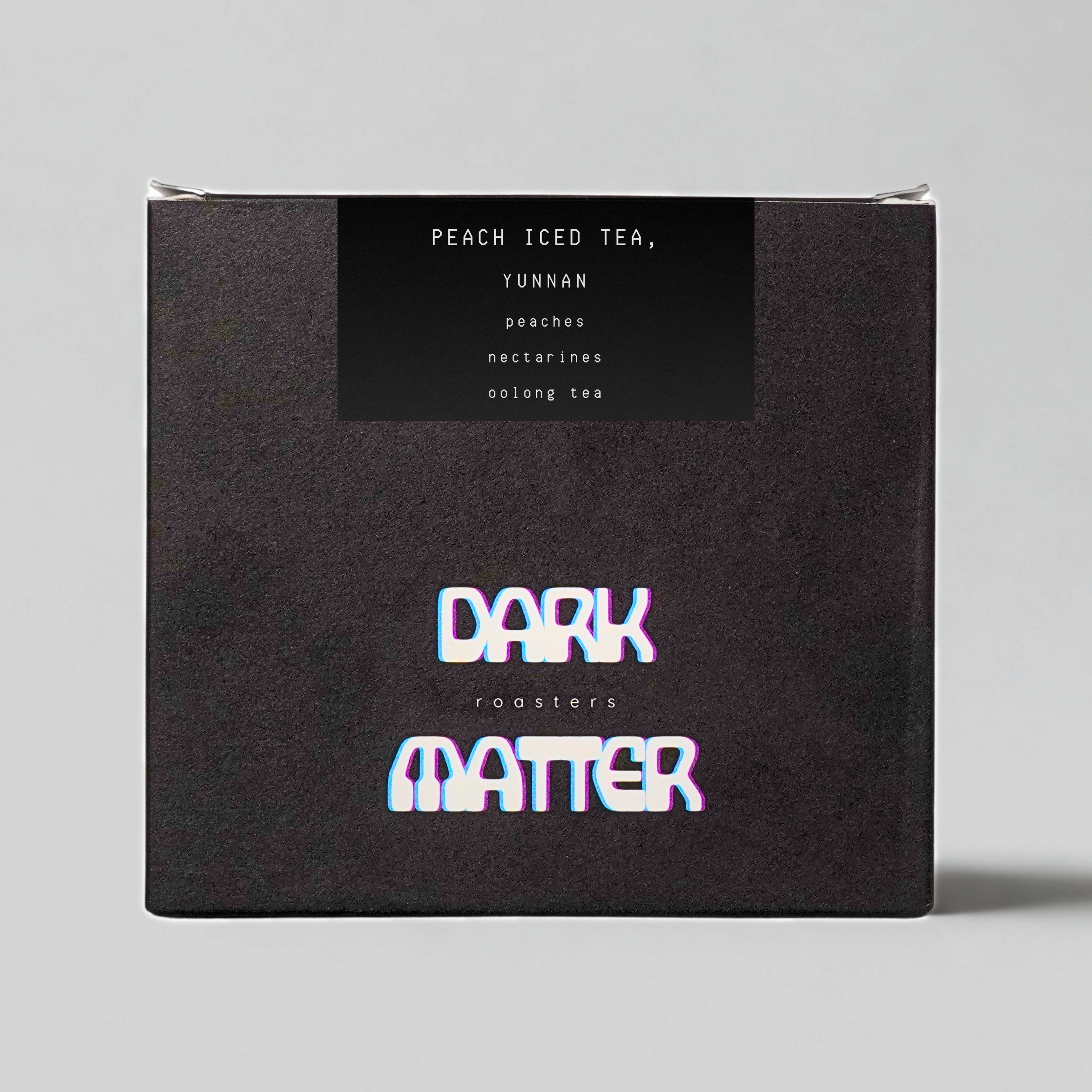 Dark Matter peach iced tea coffee beans from yunnan